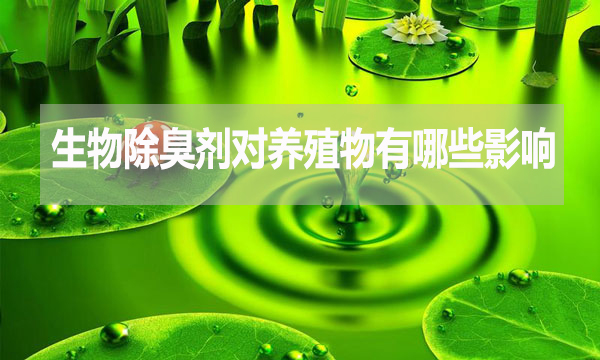 生物除臭劑對動物有哪些影響？